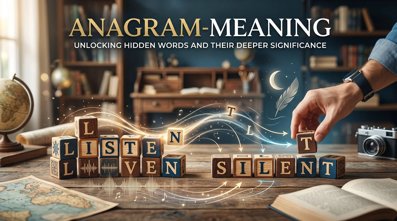 Anagram Meaning in Word Games