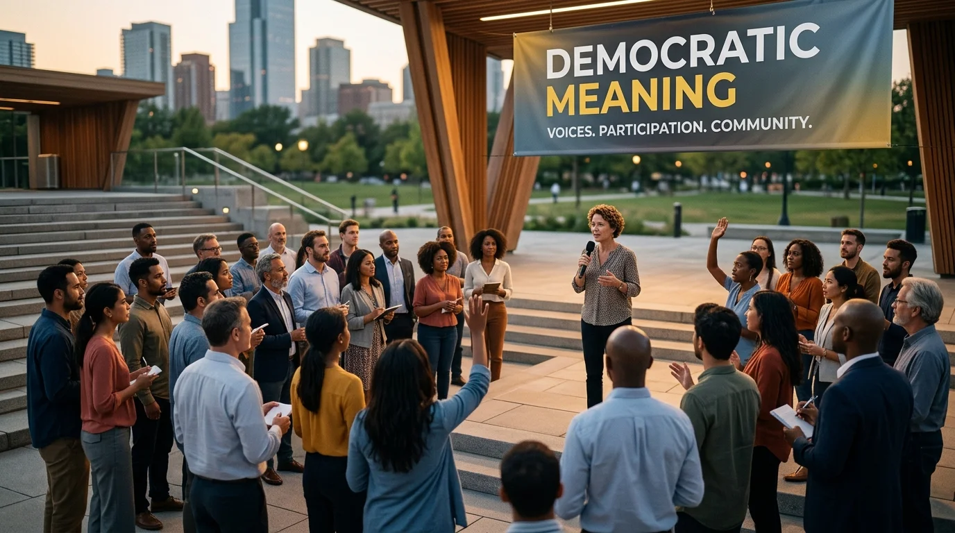 Democratic Meaning in Politics