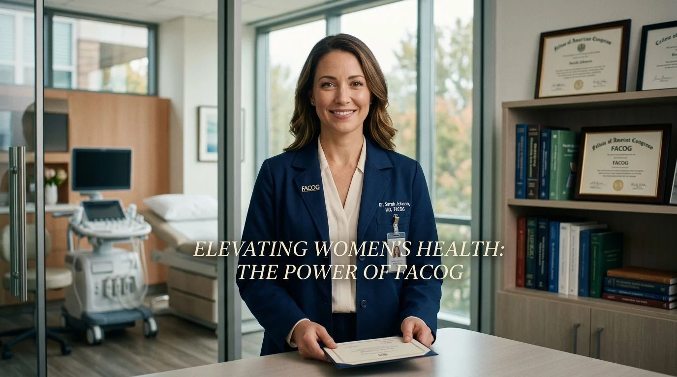 Doctors Earn the FACOG