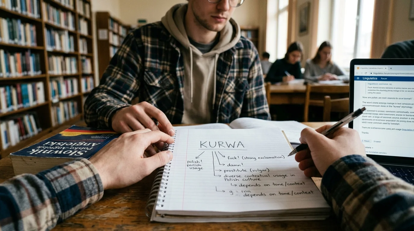 “Kurwa” Is Used in Real Conversations