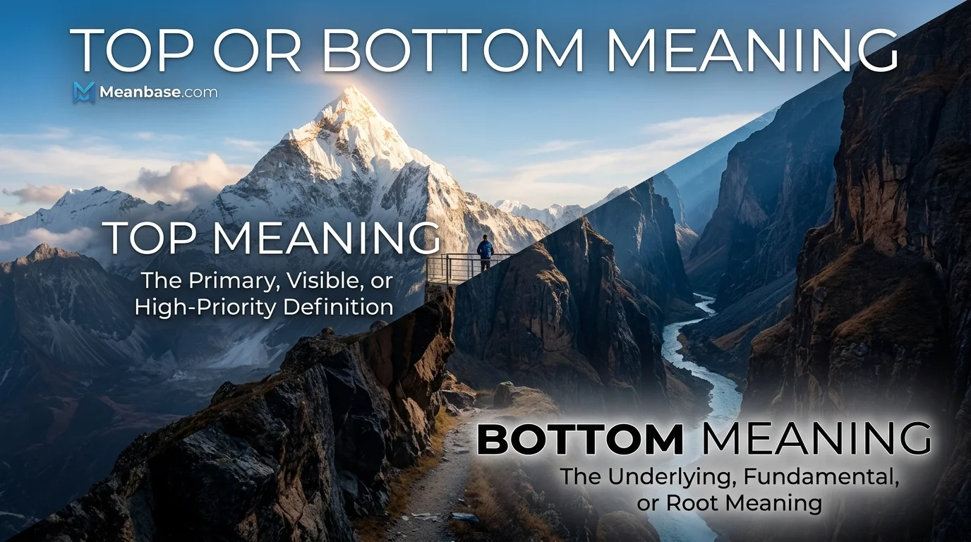 “Top or Bottom” Is Used in Real Conversations