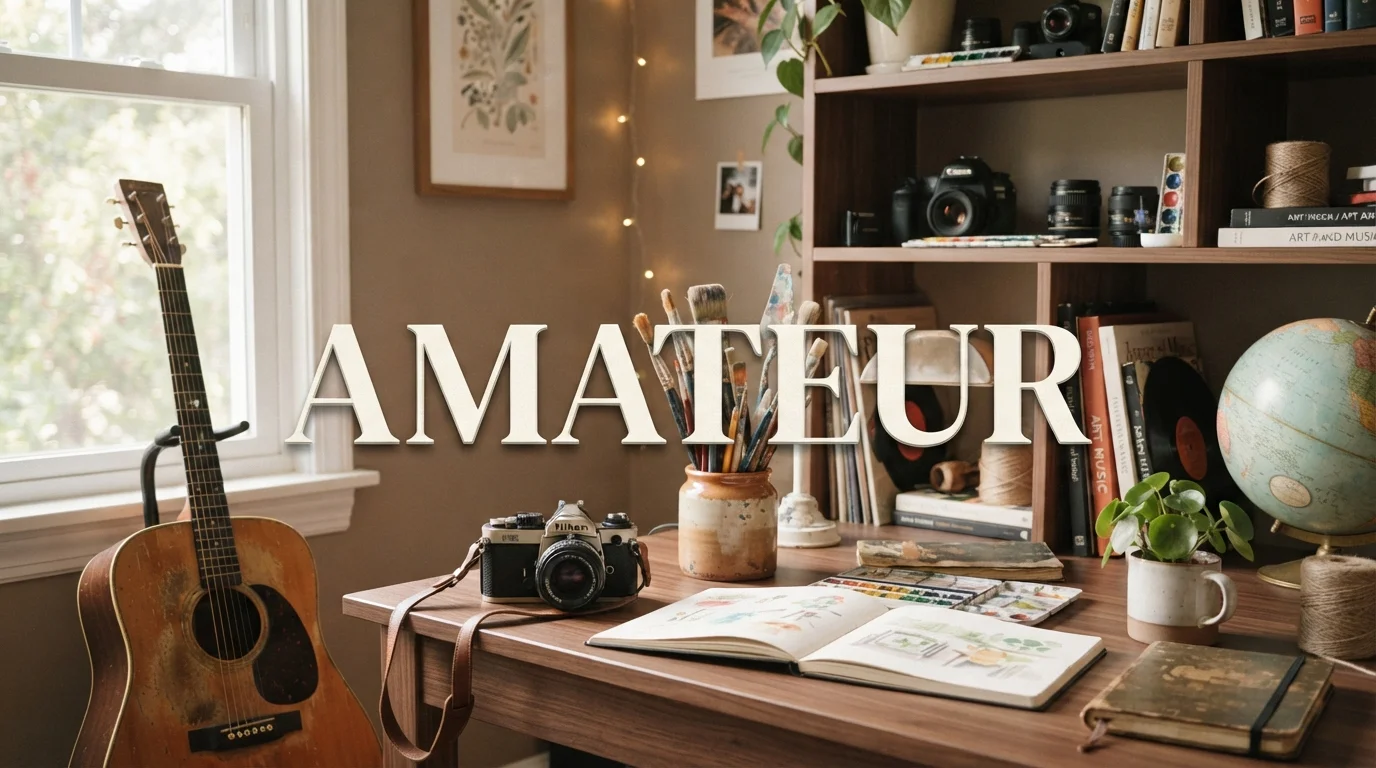What Does “Amateur” Mean in Text