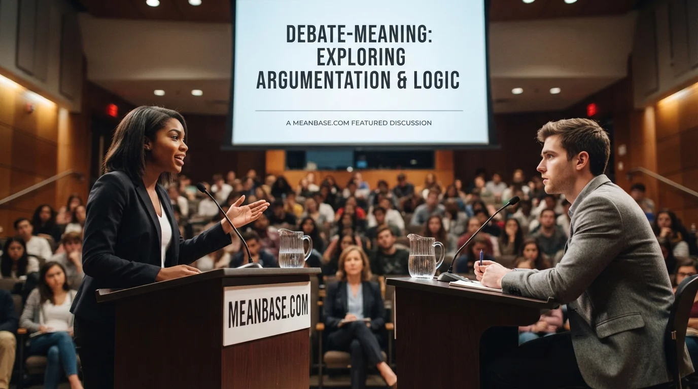 What Does “Debate” Mean