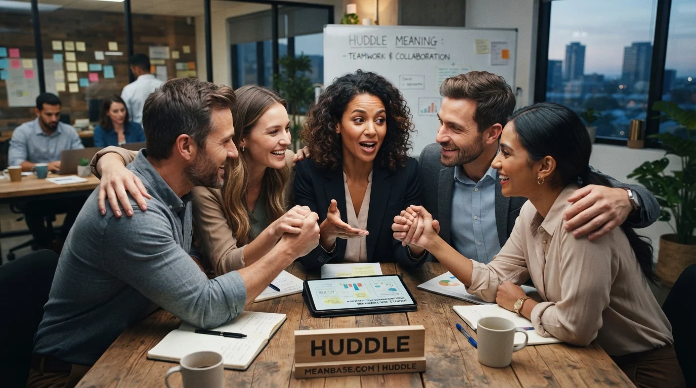 What Does “Huddle” Mean