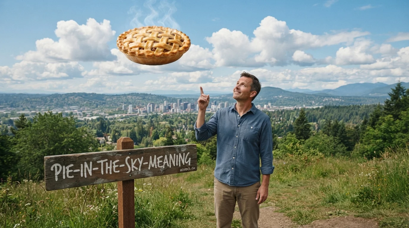 What Does “Pie-in-the-Sky” Mean