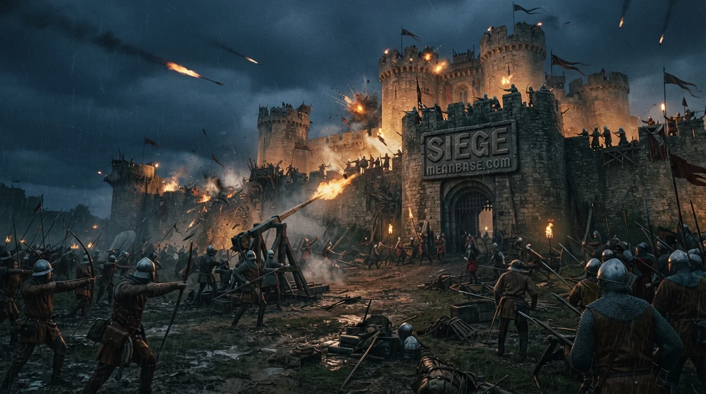 What Does “Siege” Mean in Text