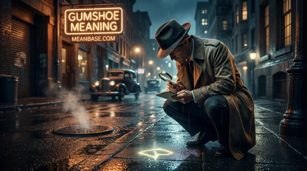 Gumshoe Meaning