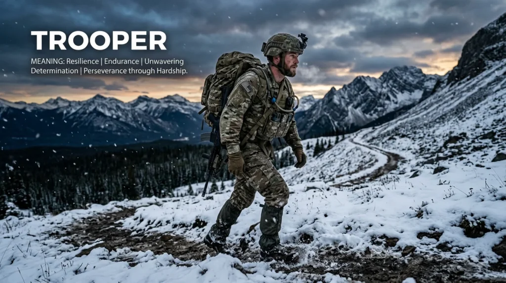 Trooper Meaning