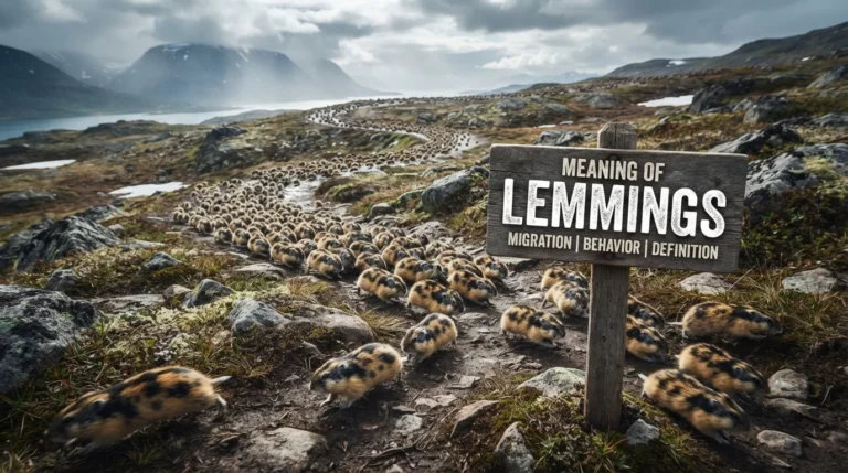lemmings-meaning