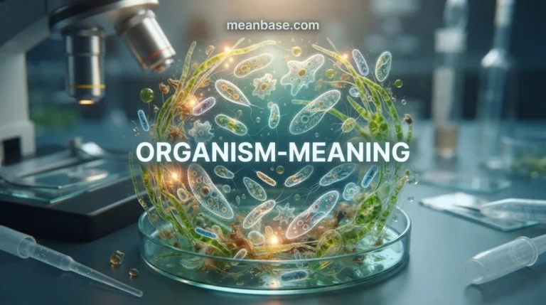 organism meaning