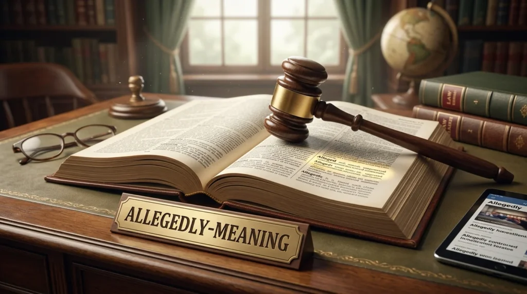 Allegedly Meaning