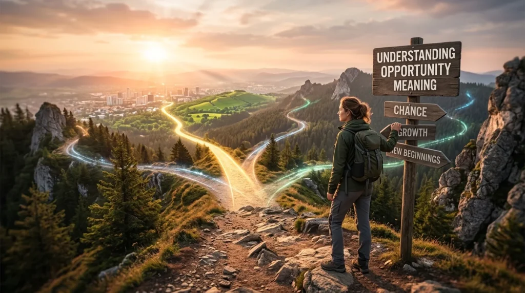 Opportunity Meaning