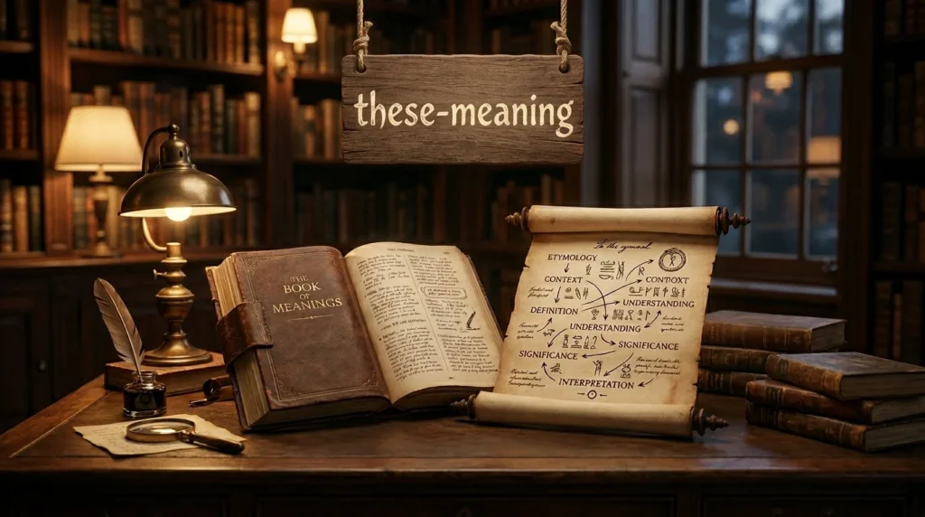 These Meaning