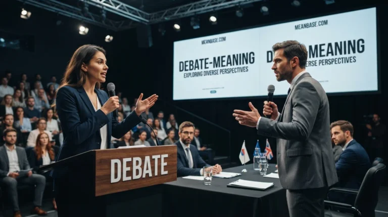 debate-meaning
